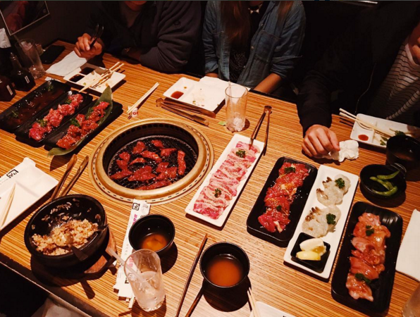 món nướng bbq nhà hàng gyu kaku